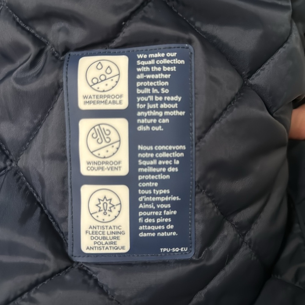 Boys Lands’ End Winter Parka 10-12 - Picture 5 of 6